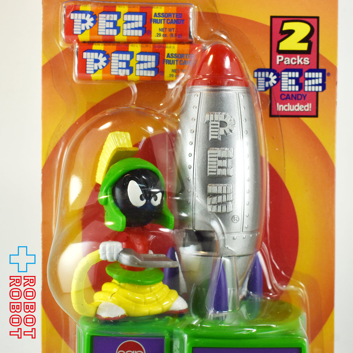 ペッツ PEZ ルーニー・テューンズ マービン・ザ・マーシャン キャンディーハンダー電動ディスペンサー 未開封