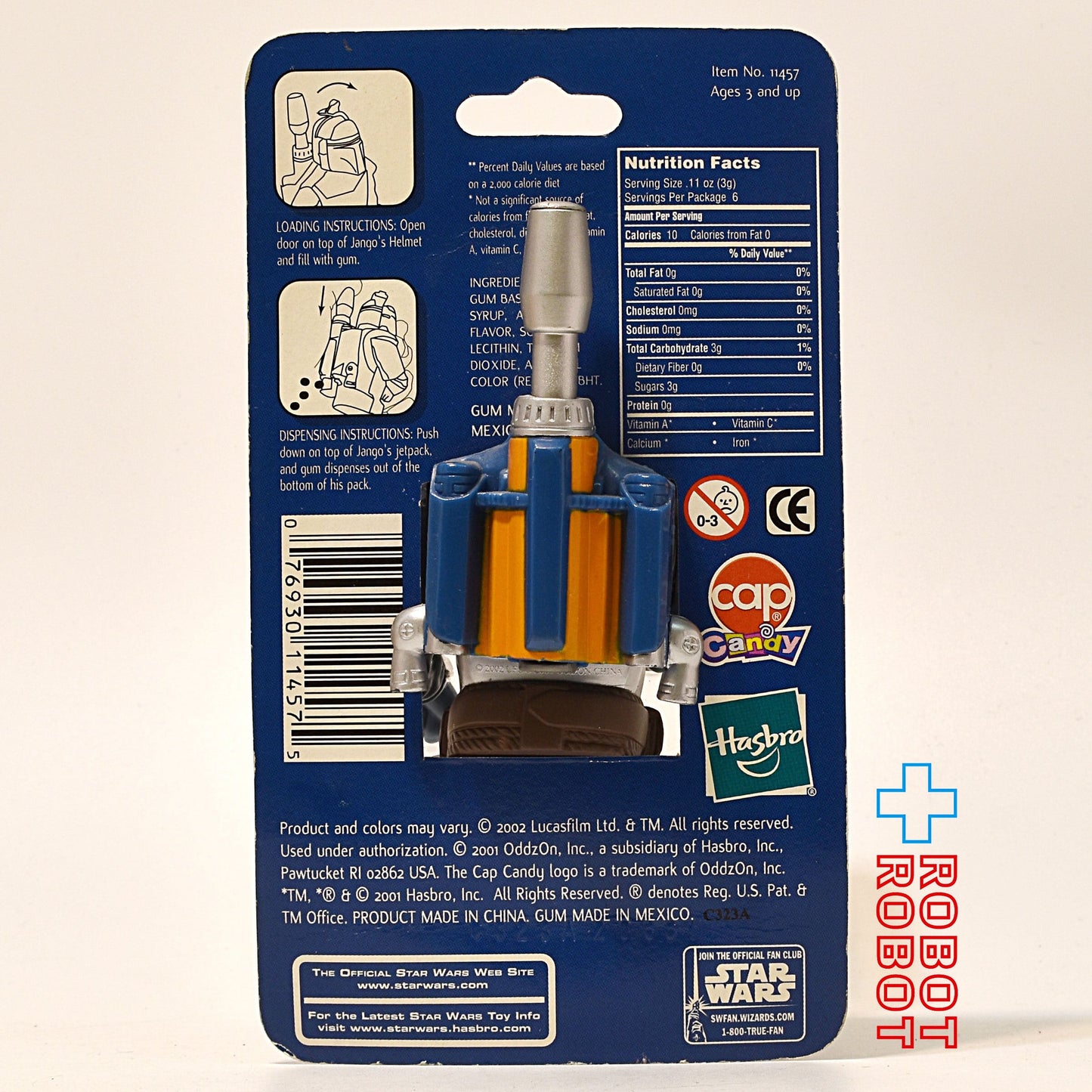 スター・ウォーズ ジャンゴ・フェット キャップ・キャンディー ディスペンサー フィギュア 未開封