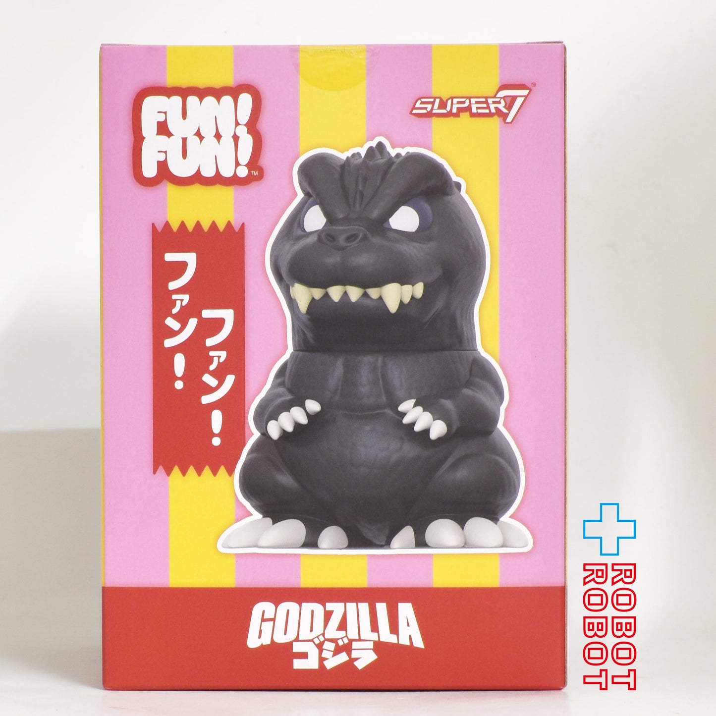 スーパー7 東宝 ファン!ファン! ゴジラ (2001) ソフビフィギュア 未開封