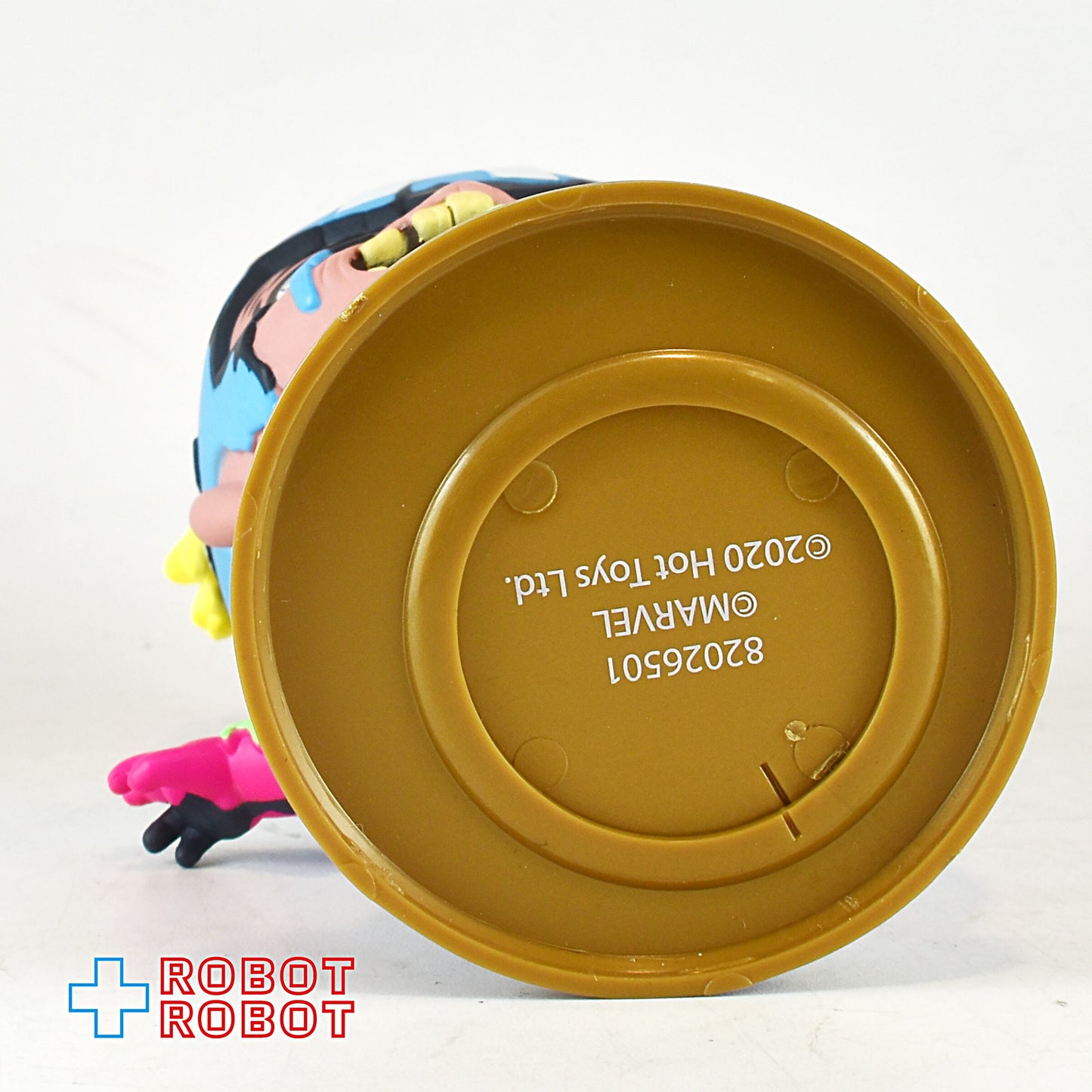 ホットトイズ コスベイビー マーベル・ゾンビーズ サイズS キャプテン・アメリカ 蛍光カラーバージョン フィギュア 開封