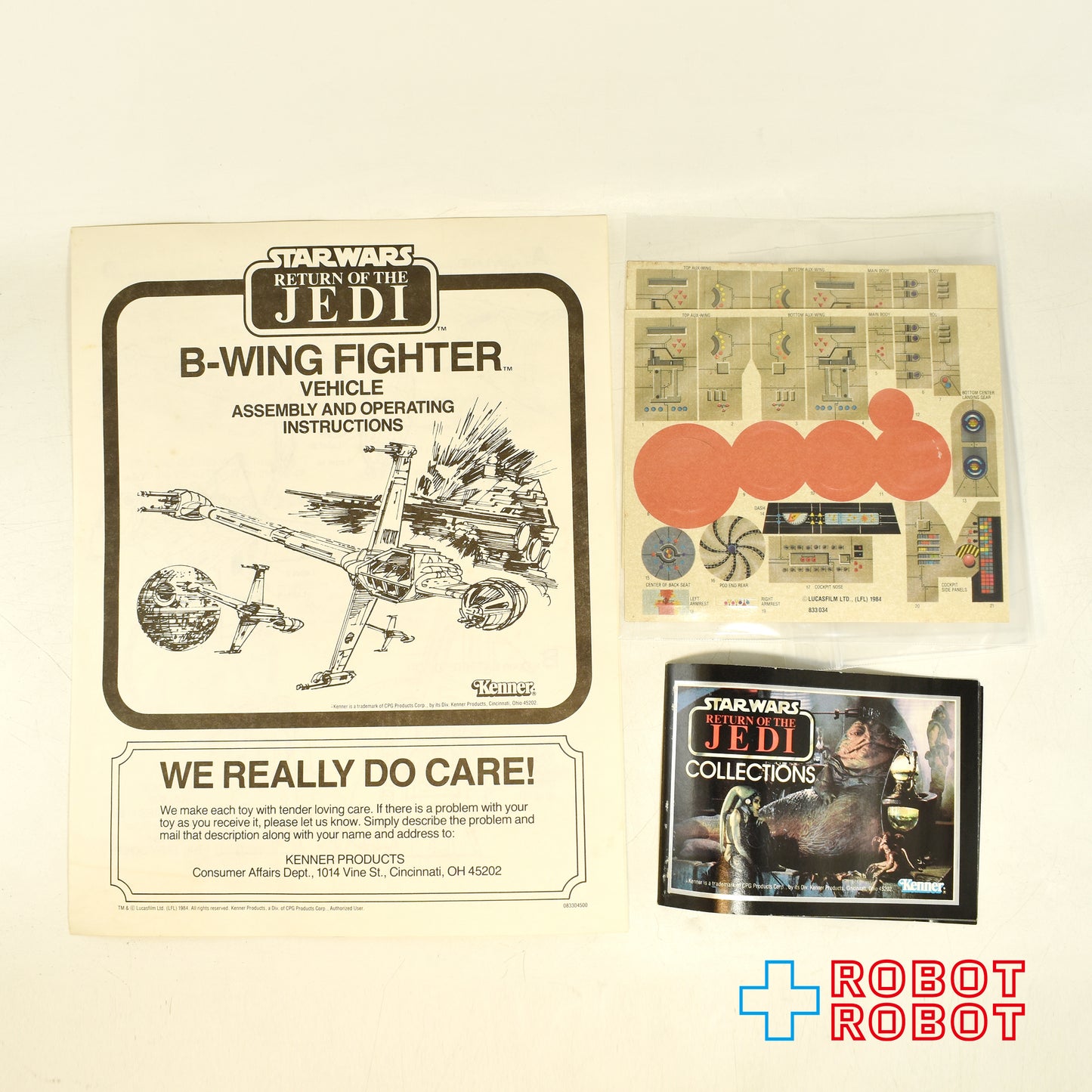 オールドケナー スター・ウォーズ ROTJ Bウイング・ファイター ビークル 完品 開封箱入
