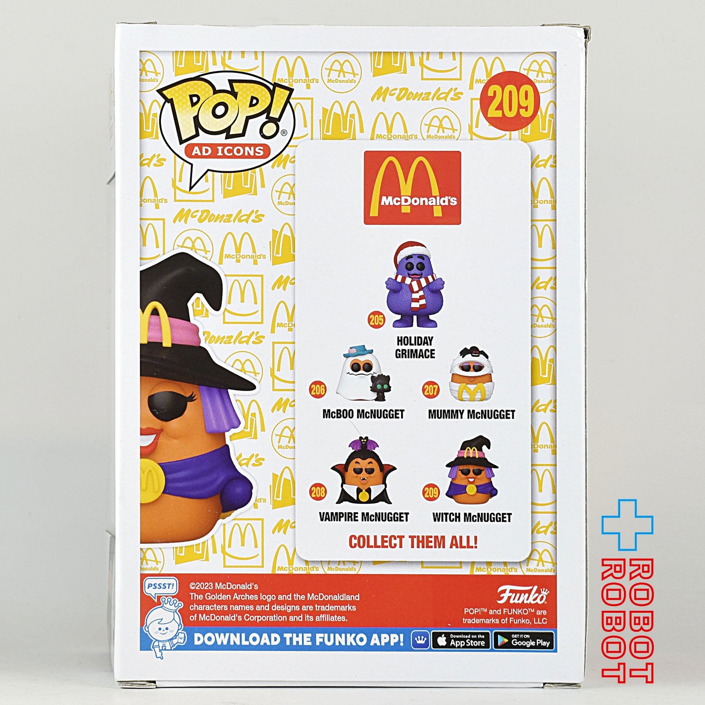 ファンコ POP! ADアイコンズ 209 マクドナルド ウィッチ マックナゲット ビニールフィギュア 未開封