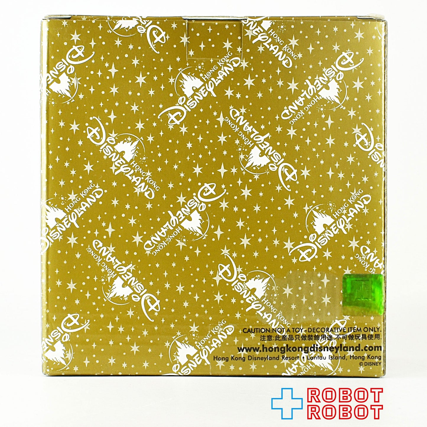 HKDL 香港ディズニーランド チップとデール ゴールド フィギュア