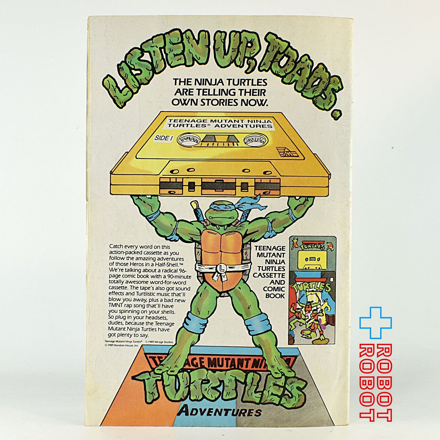 アーキーパブリケーション TMNT ティーンエイジ・ミュータント・ニンジャ・タートルズ コミックス 3巻 1989年7月