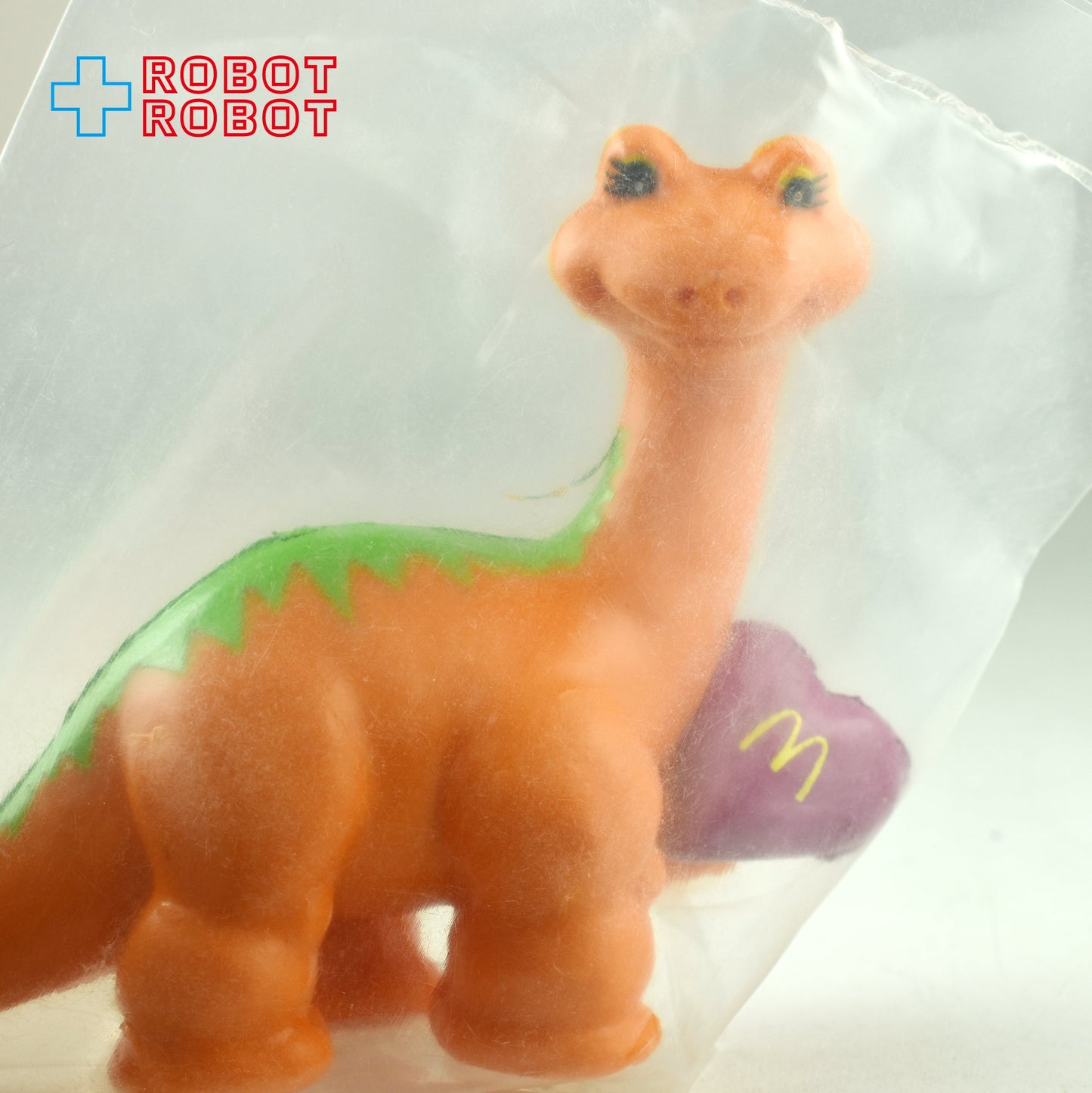 マクドナルド ティノサウルス ダイノ PVC 1985 ハッピーミールトイ 袋入り未開封