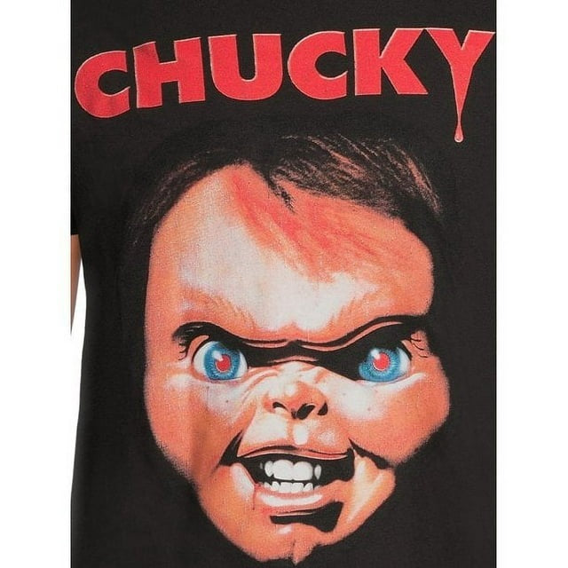 チャイルド・プレイ チャッキー グラフィック Tシャツ 黒 U.S.A.size L