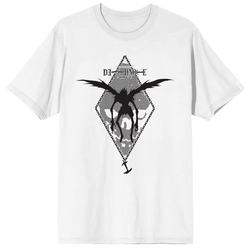 デス・ノート 死神リューク グラフィック Tシャツ ホワイト