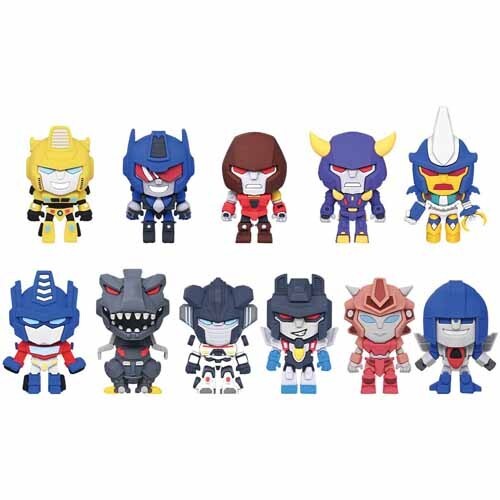 モノグラム フィギュラル バッグ クリップ トランスフォーマー:サイバーワールド シリーズ01 1パック 未開封