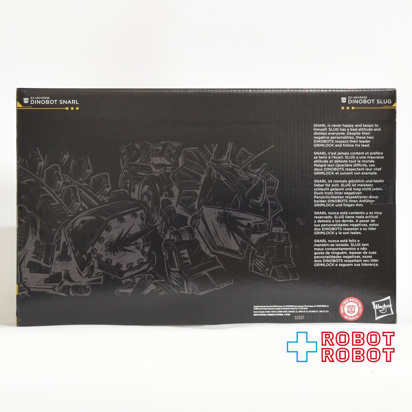 ⚫️ハズブロ トランスフォーマー・ジェネレーションズ トランスフォーマー エイジ・オブ・ザ・プライム G2ユニバース スラッグ & スナール 未開封 ♦︎1号店商品