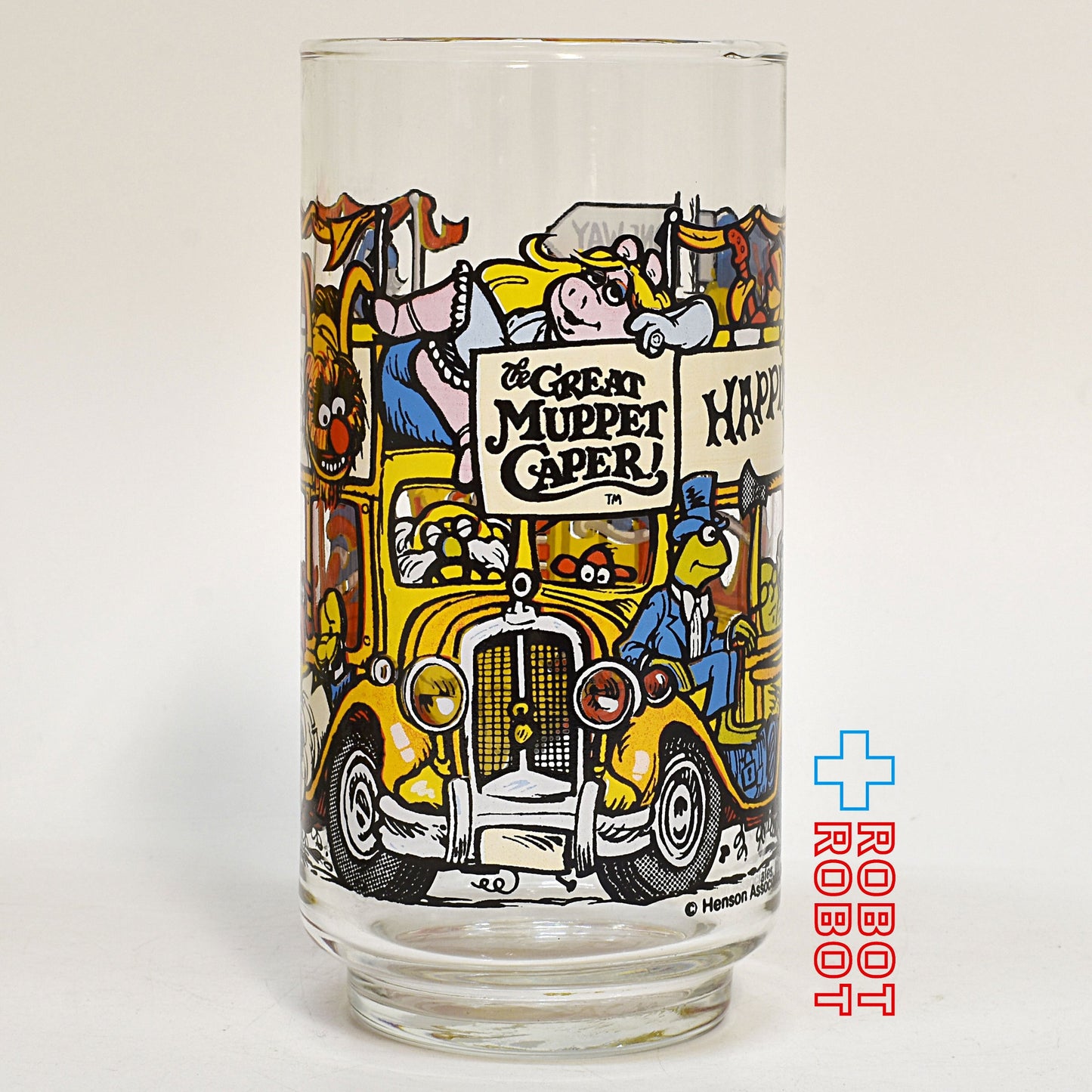 マクドナルド マペッツ ハッピネスホテル ガラスコップ 1981