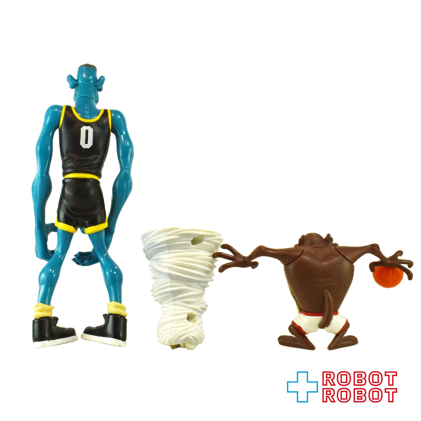 プレイメイツ社 ルーニー・テューンズ スペース・ジャム タズマニアン・デビル vs ブランコ with ツイスト&ロールサイクロン アクションフィギュア 1996