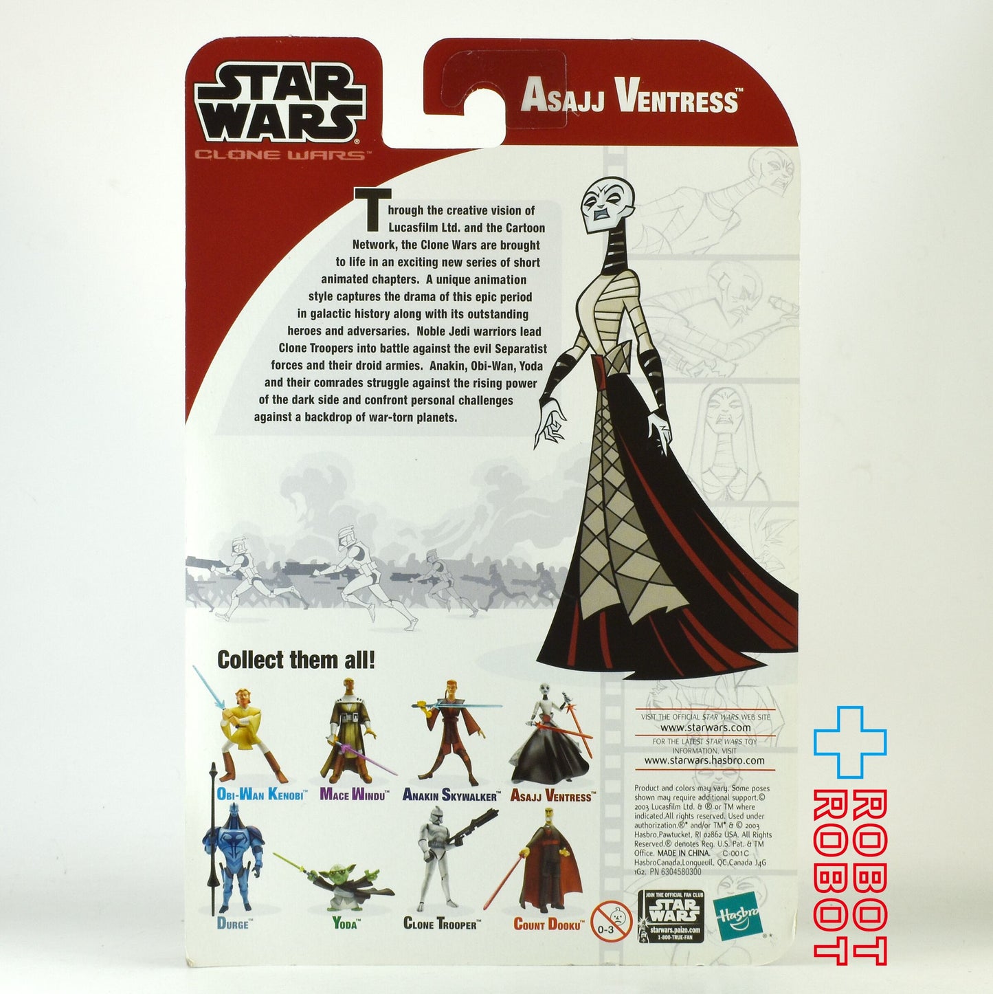 スター・ウォーズ CW2003 クローン・ウォーズ・アニメイテッド アサージ・ヴェントレス 3.75インチ アクションフィギュア 未開封