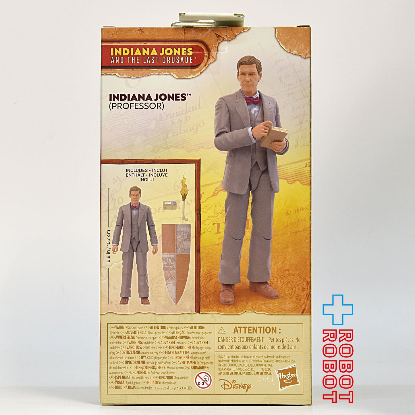 インディ・ジョーンズ アドベンチャーシリーズ 6インチ アクションフィギュア インディ・ジョーンズ (プロフェッサー) 未開封