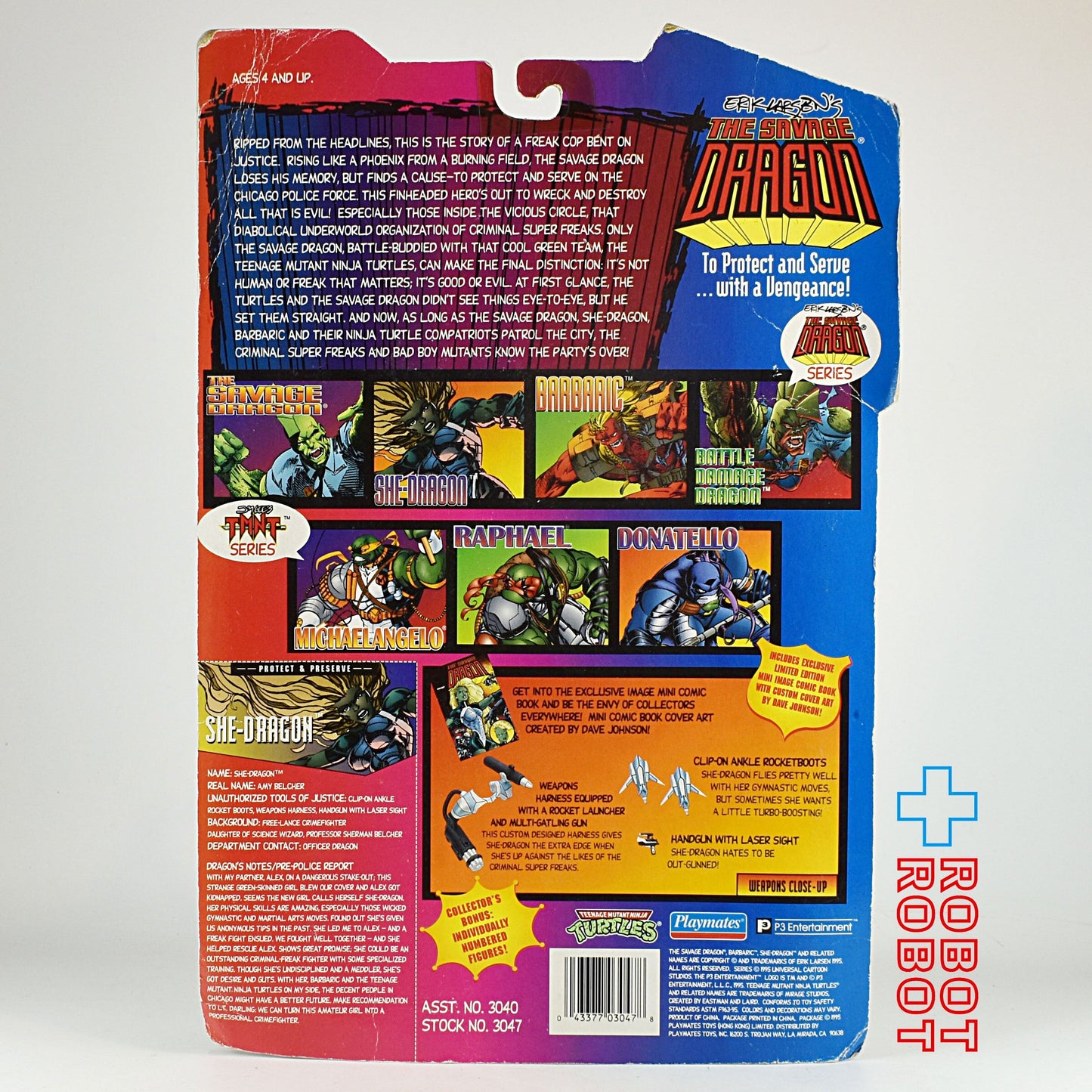 プレイメイツ タートルズ TMNT サベージ・ドラゴン シードラゴン アクションフィギュア 未開封 ※難有り