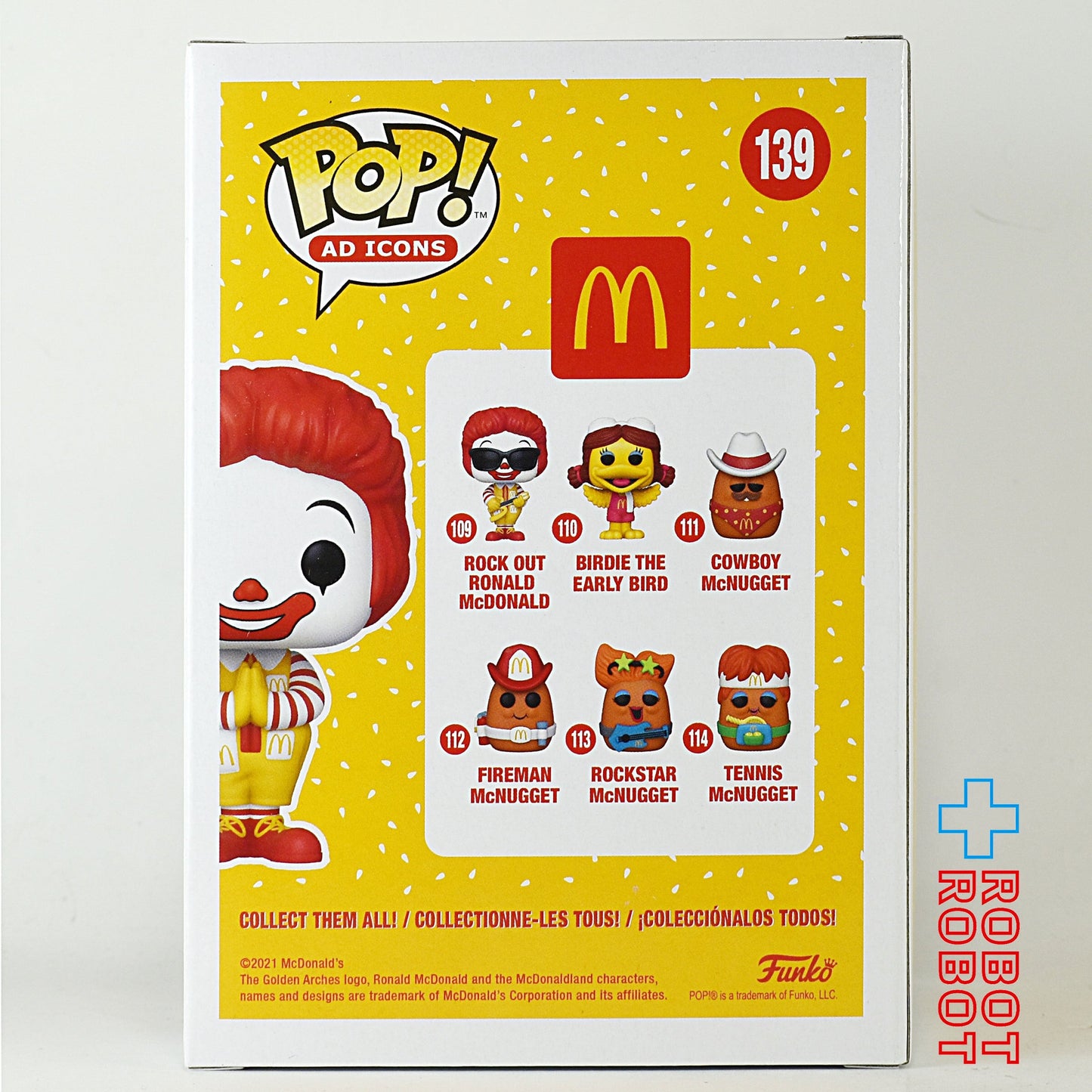 ファンコ POP! ADアイコンズ 139 ロナルド・マクドナルド タイ限定版 チェイス 蓄光