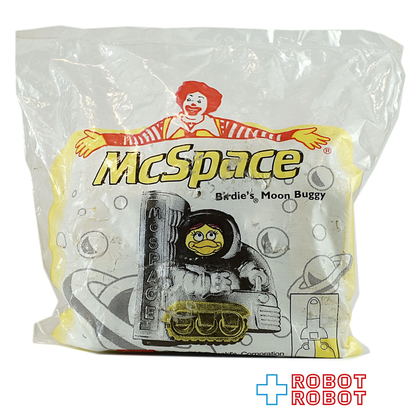 マクドナルド スペースロケット 4種セット ハッピーミールトイ 1998 袋入未開封