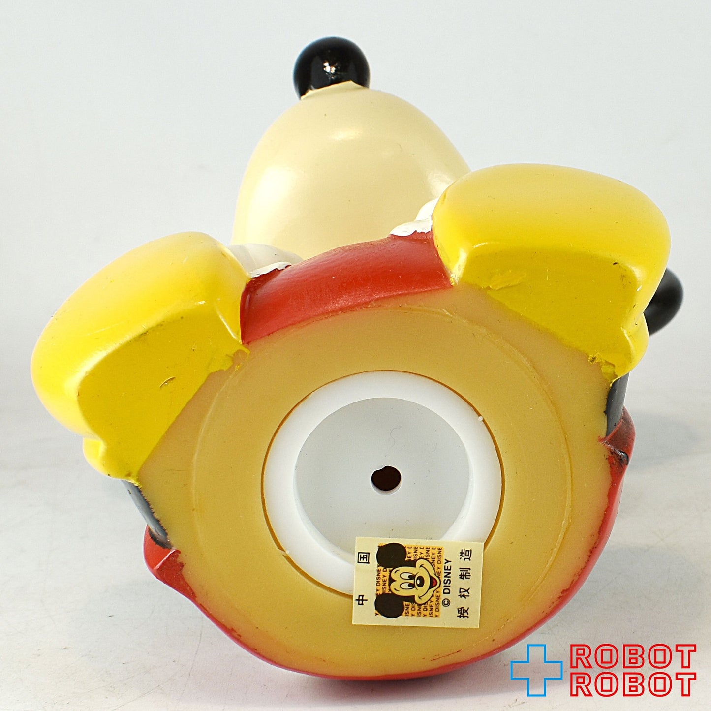 ミッキーマウス おすわり ソフビ貯金箱 (中国)