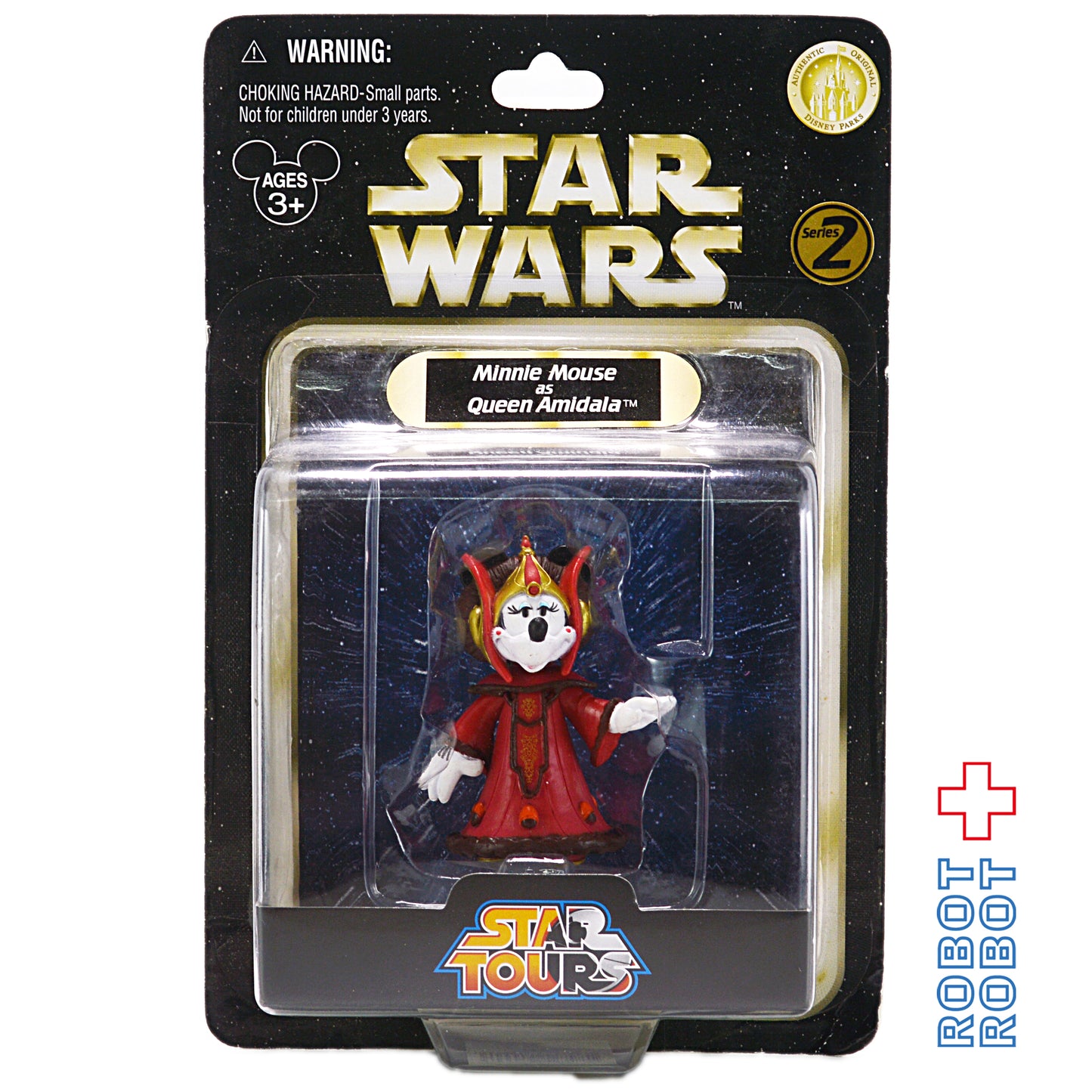 スター・ウォーズスターツアーズ シリーズ2 ミニーマウス as クイーンアミダラ