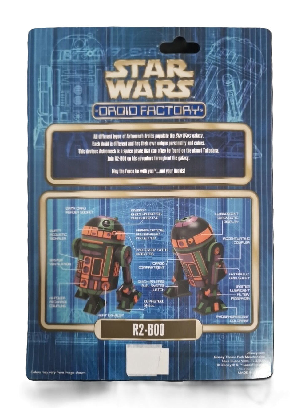 スター・ウォーズ ディズニーテーマパーク限定 R2-BOO ドロイドファクトリー