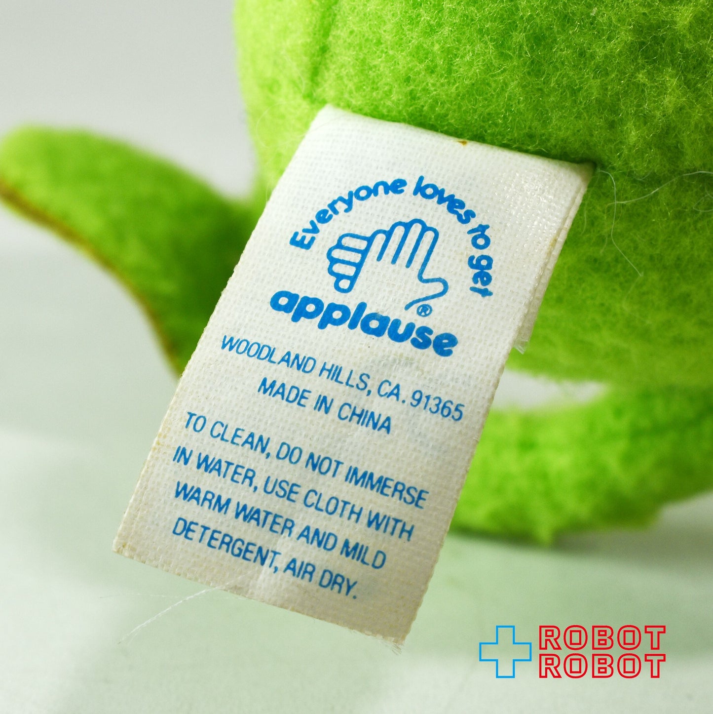 アプローズ マペッツ カーミット 20cm ベンダブルぬいぐるみ人形 紙タグ付