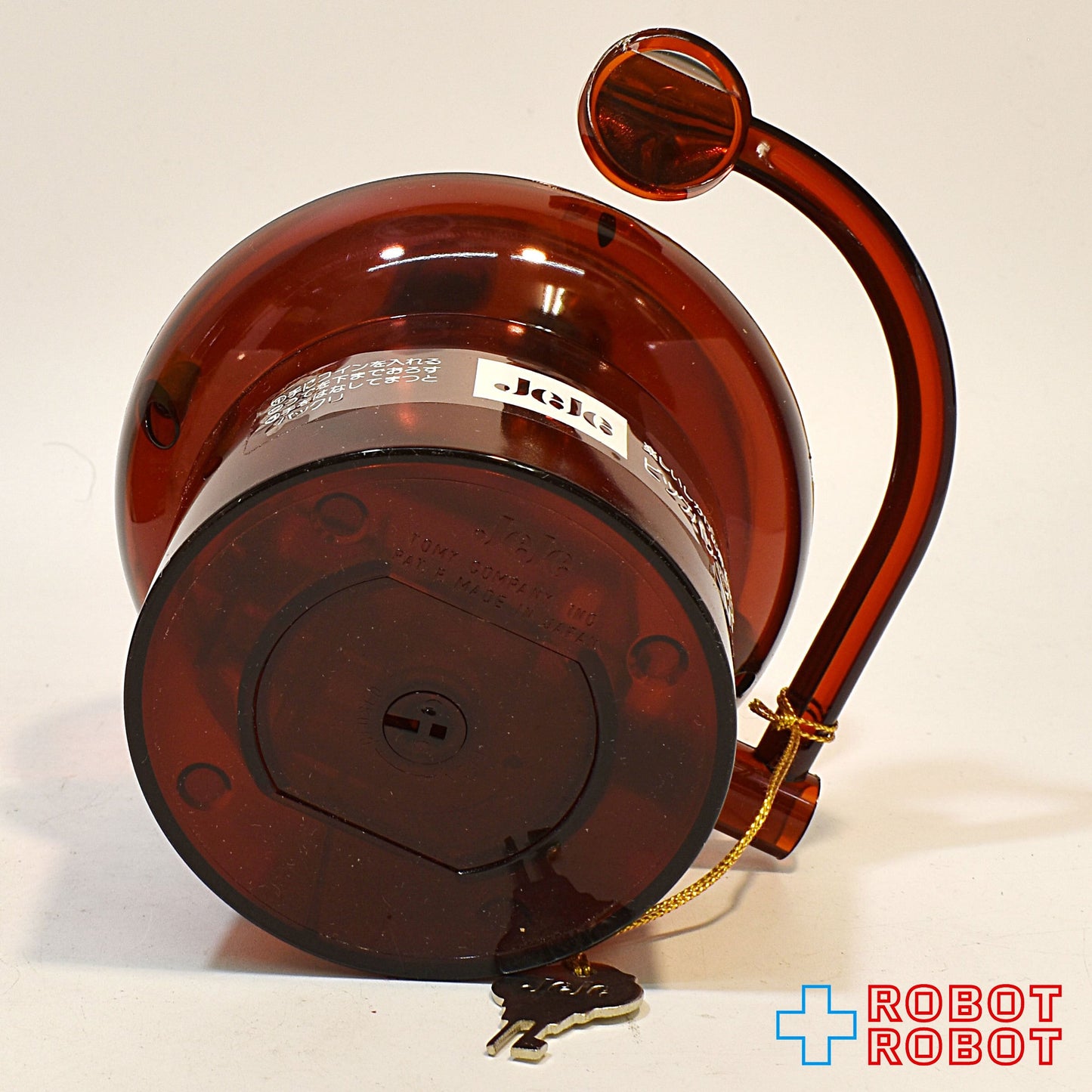 トミー JeJe ビックパックマン 貯金箱 赤 透明 箱入