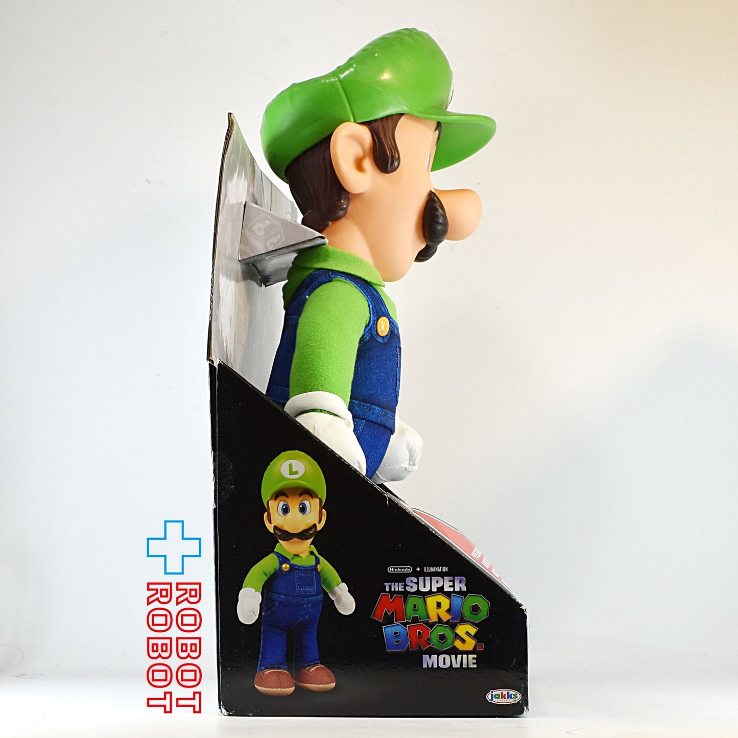 ザ・スーパーマリオブラザーズ・ムービー ルイージ ソフトフィギュア 箱入り