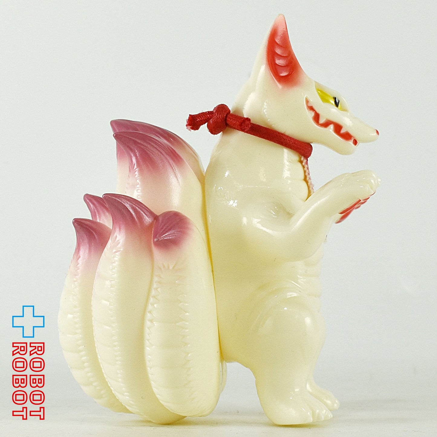 小夏屋 妖怪獣大戦 キュビロス 白孤 シロギツネ ソフビフィギュア お楽しみ箱 2016