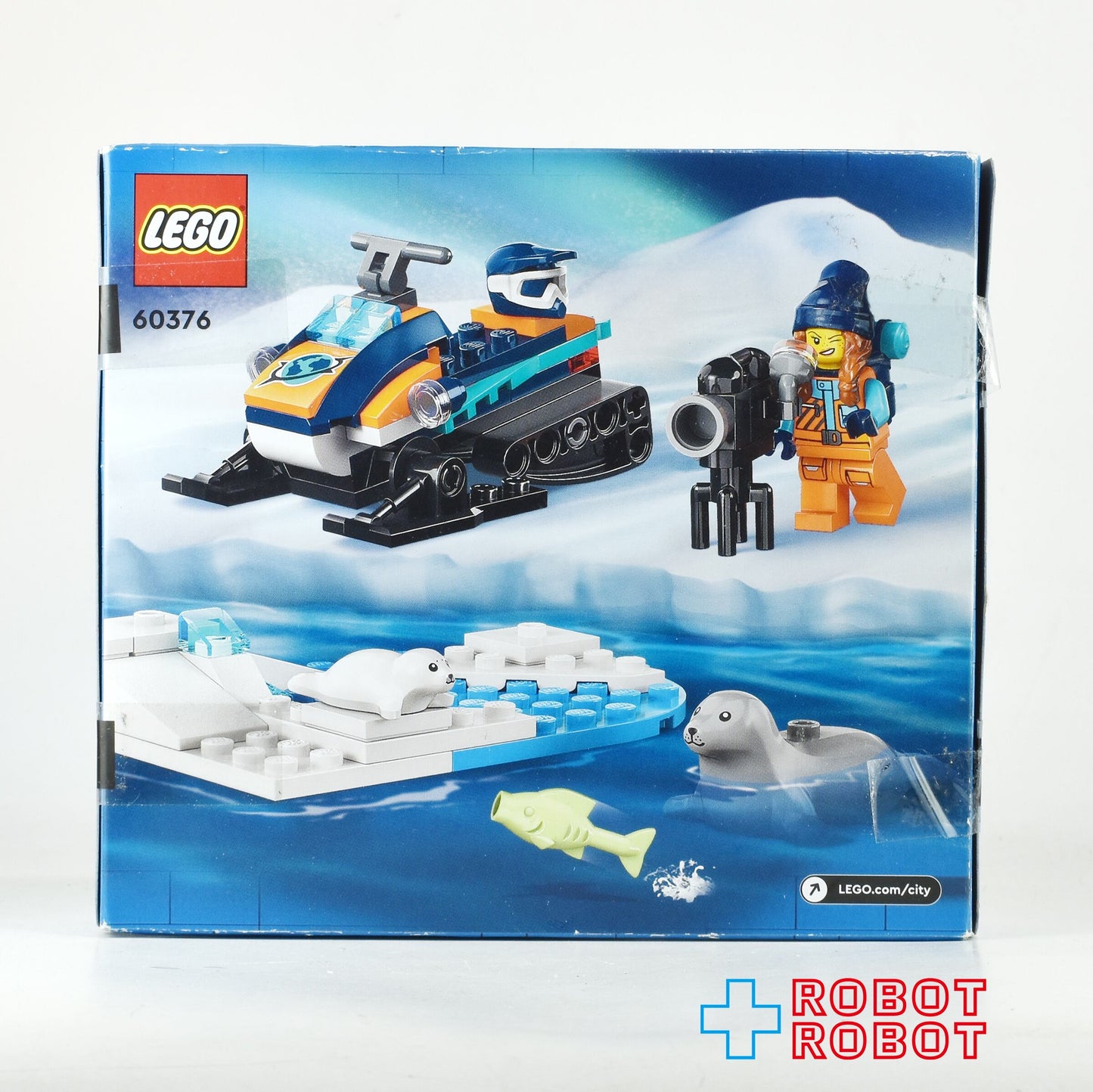 レゴ LEGO シティ60376 北極探検 スノーモービル