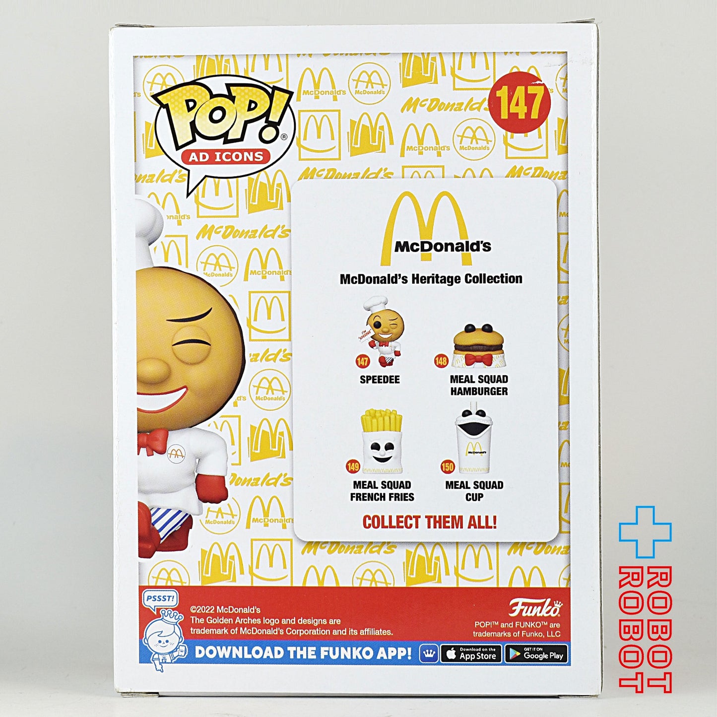 ファンコ POP! ADアイコンズ 147 マクドナルド スピーディー ビニールフィギュア 未開封