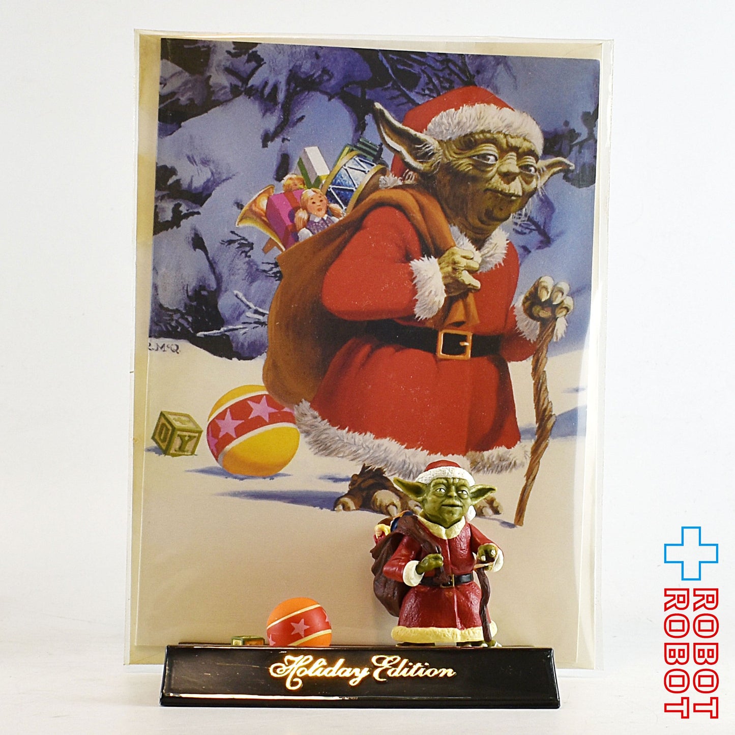 スター・ウォーズ ホリデーエディション ヨーダ アクションフィギュア 開封品