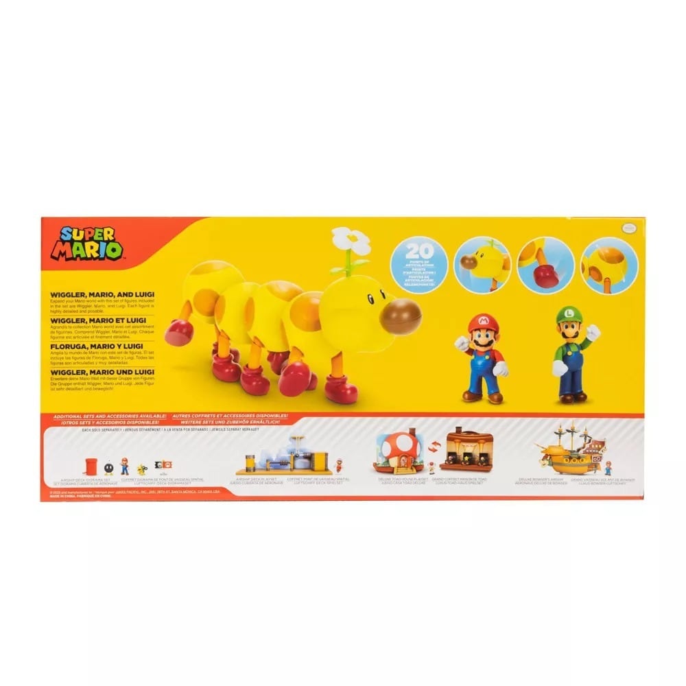 ワールドオブニンテンドー ハナチャン、マリオ、ルイージ フィギュア 3体セット ターゲット限定 未開封