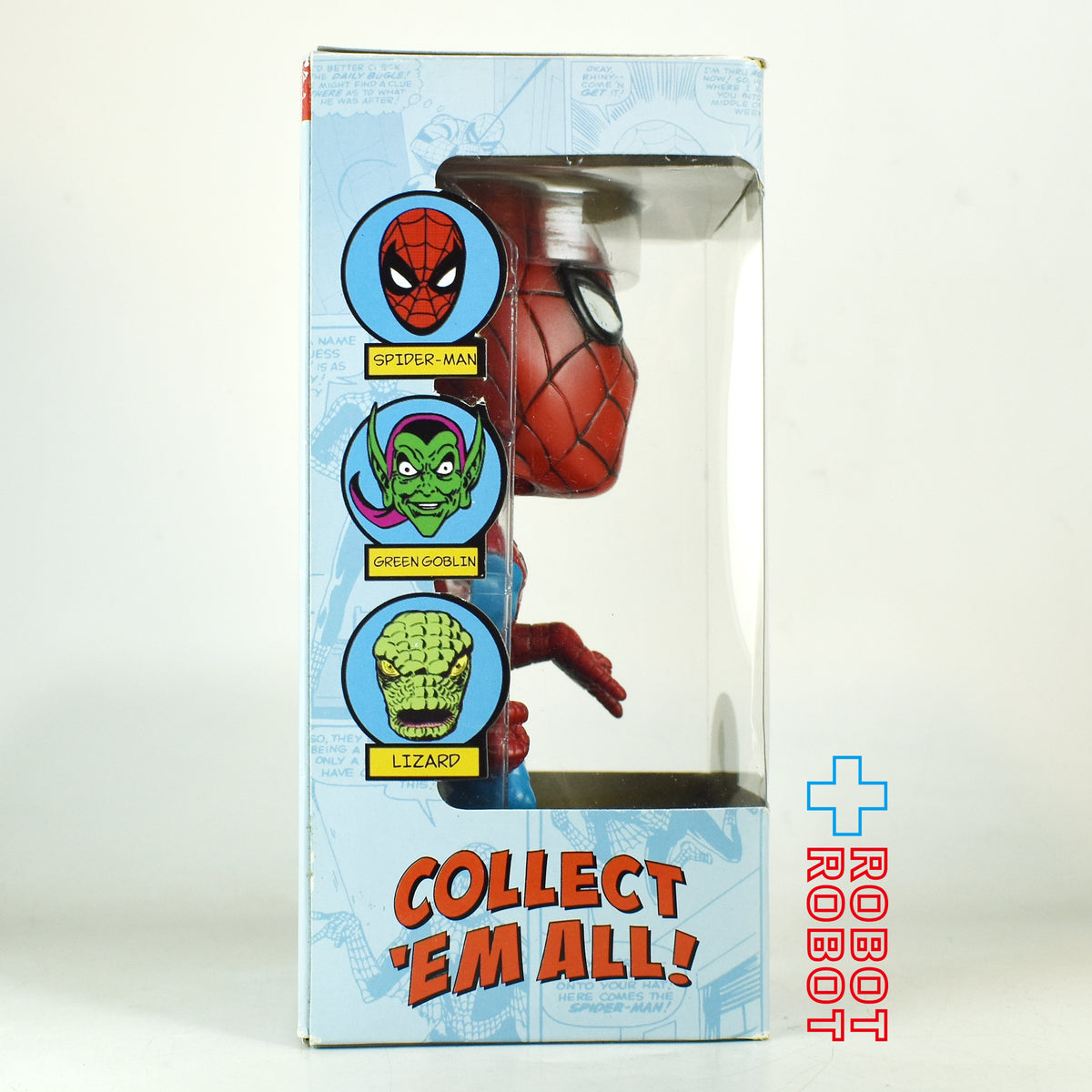 ファンコ マーベル アメイジング・スパイダーマン ワッキーワブラー ボブルヘッド フィギュア 開封箱入
