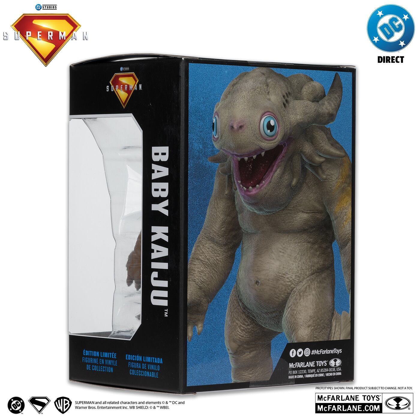マクファーレン DCダイレクト スーパーマン (2025) ベイビーKAIJU コレクター・ビニールフィギュア 国内版 未開封