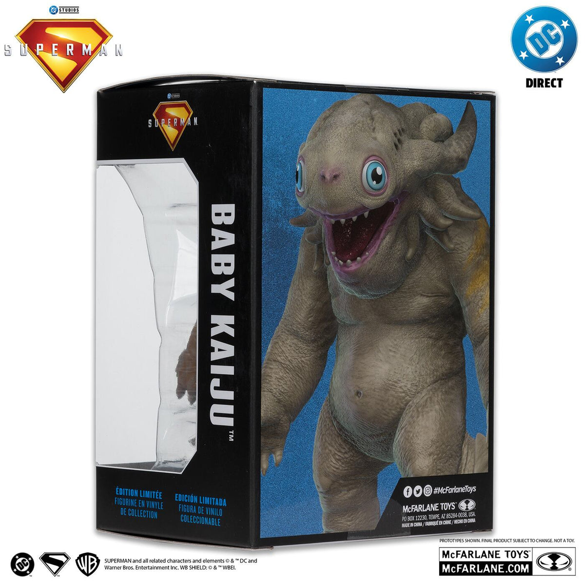 マクファーレン・トイズ DCダイレクト スーパーマン (2025) ベイビーKAIJU コレクター・ビニールフィギュア 国内版 未開封