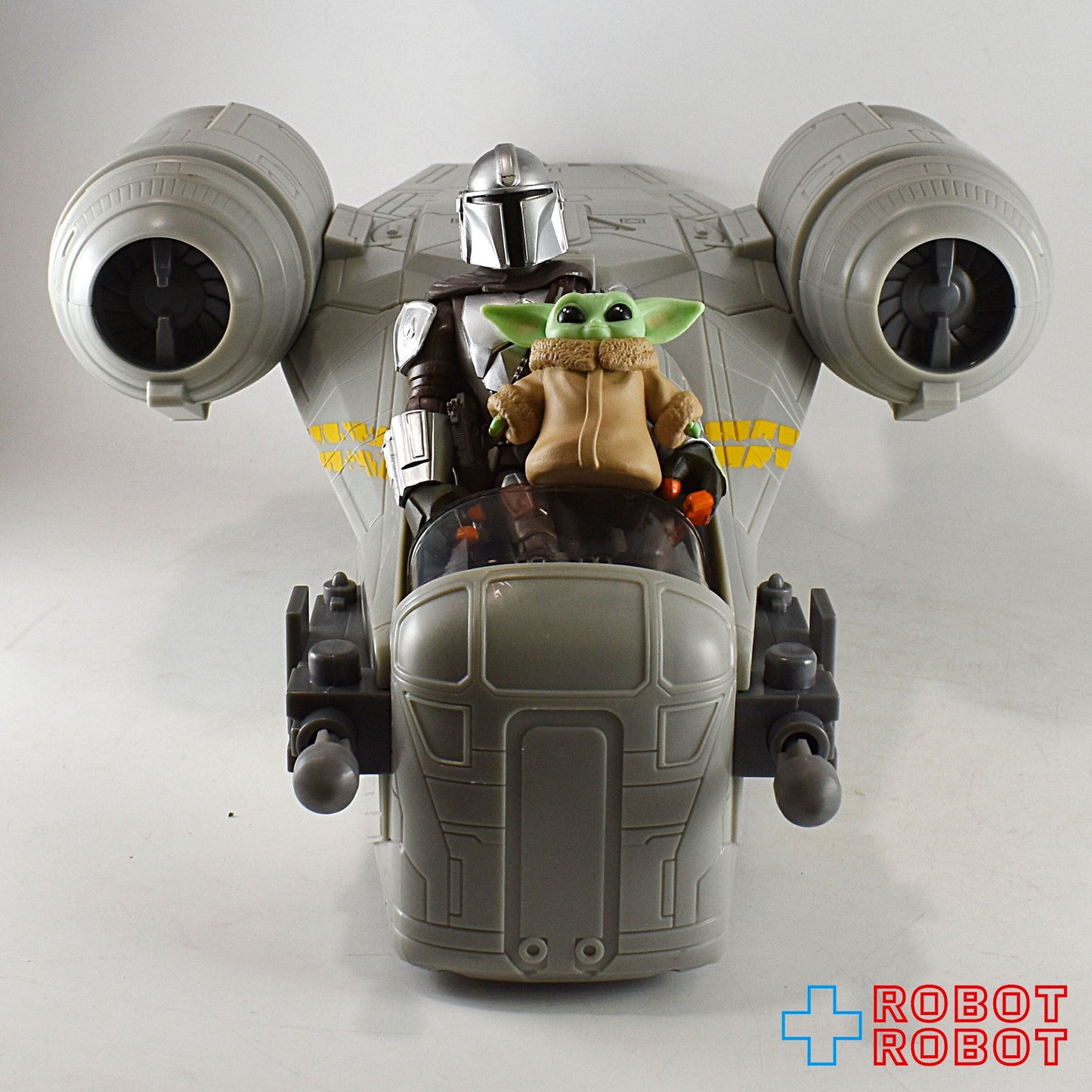 ディズニーストア スター・ウォーズ マンダロリアン & グローグ w/ レイザー・クレスト セット アクションフィギュア 開封品