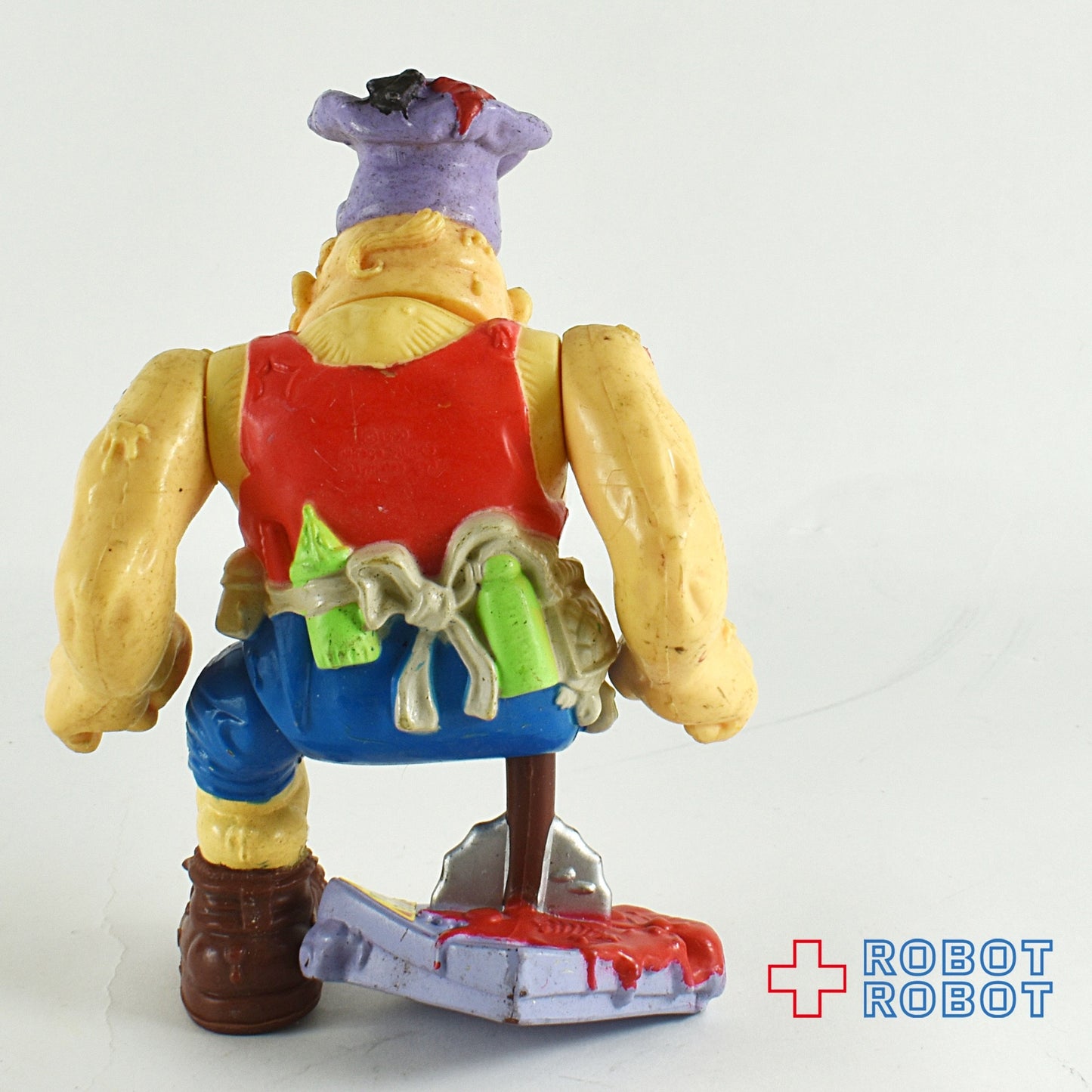 プレイメイツ ティーンエイジ・ミュータント・ニンジャ・タートルズ TMNT ピザフェイス アクションフィギュア ルース完品