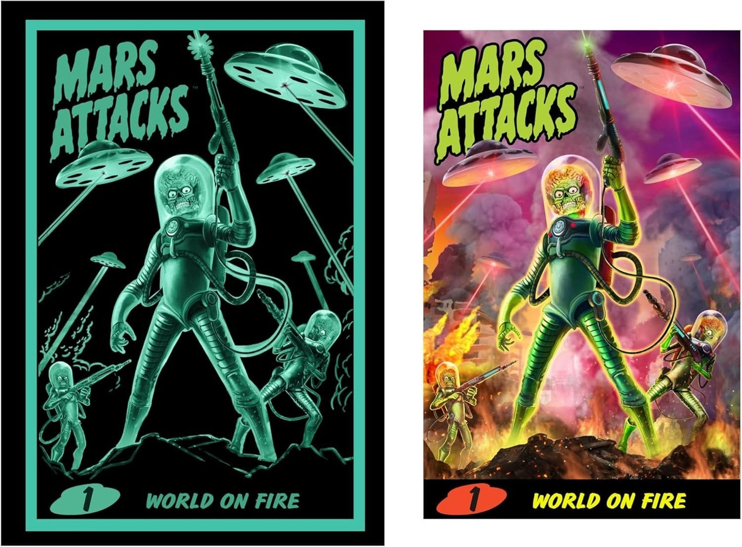 スピリットハロウィン社 マーズ・アタック! 原子光線銃 アトミック・レイ・ガン ポスター付 未開封