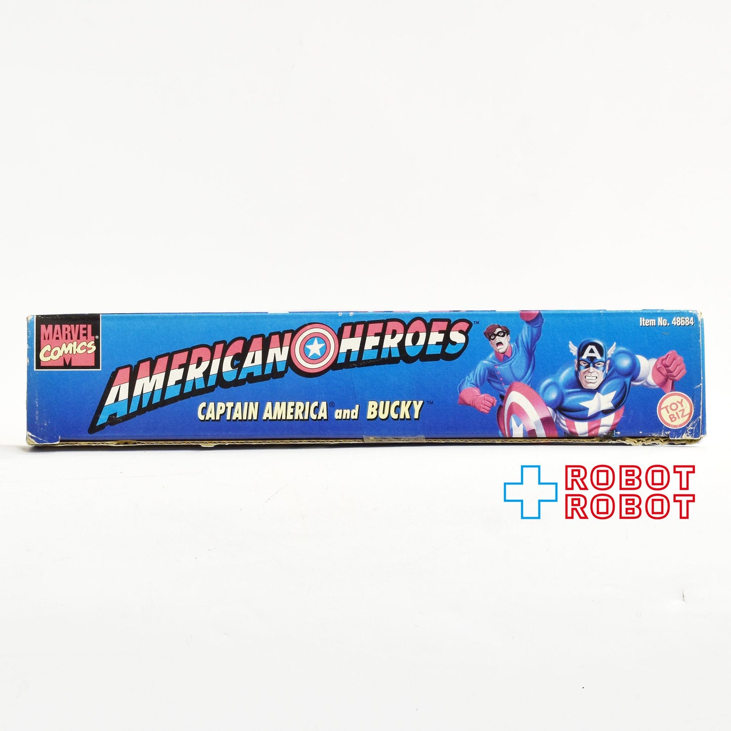 トイビズ マーベルコミックス アメリカンヒーローズ キャプテン・アメリカ & バッキー 6インチ アクションフィギュア 開封箱入