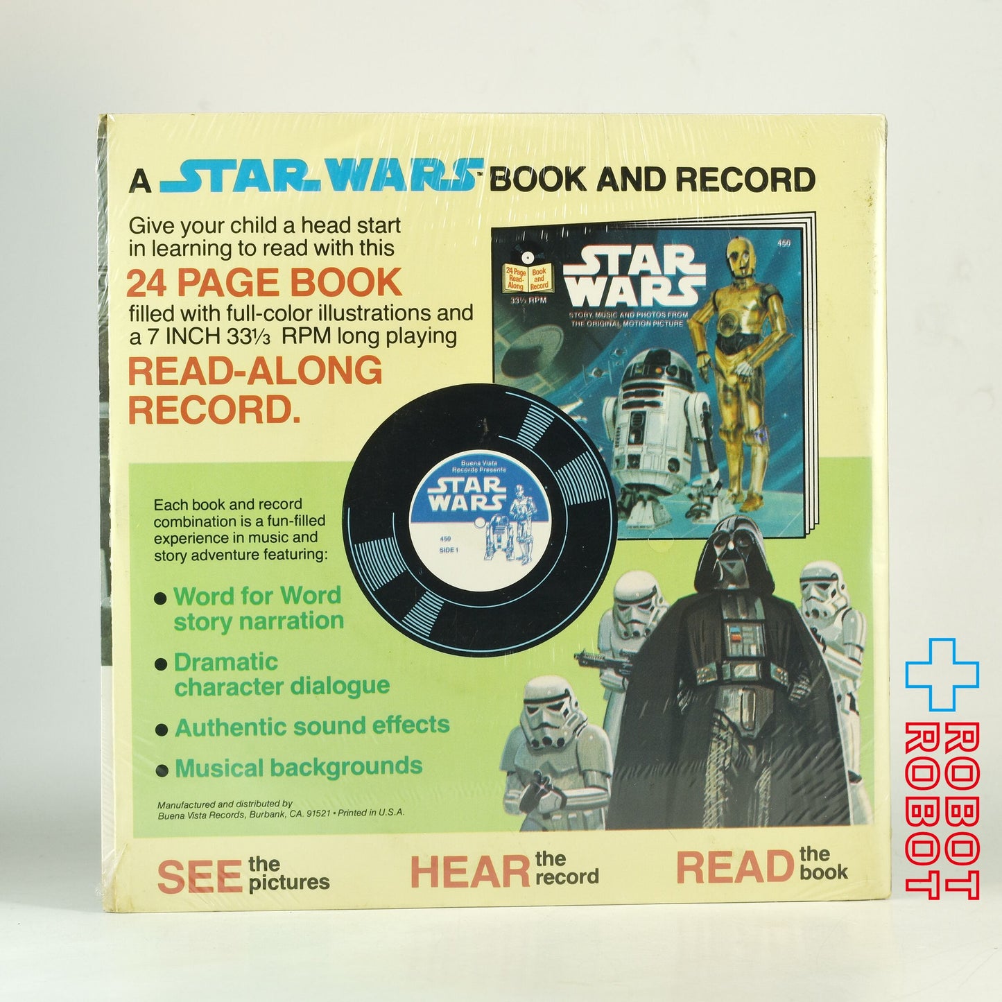 スター・ウォーズ ESB ブック&レコード 1980 ブエナビスタ社 未開封