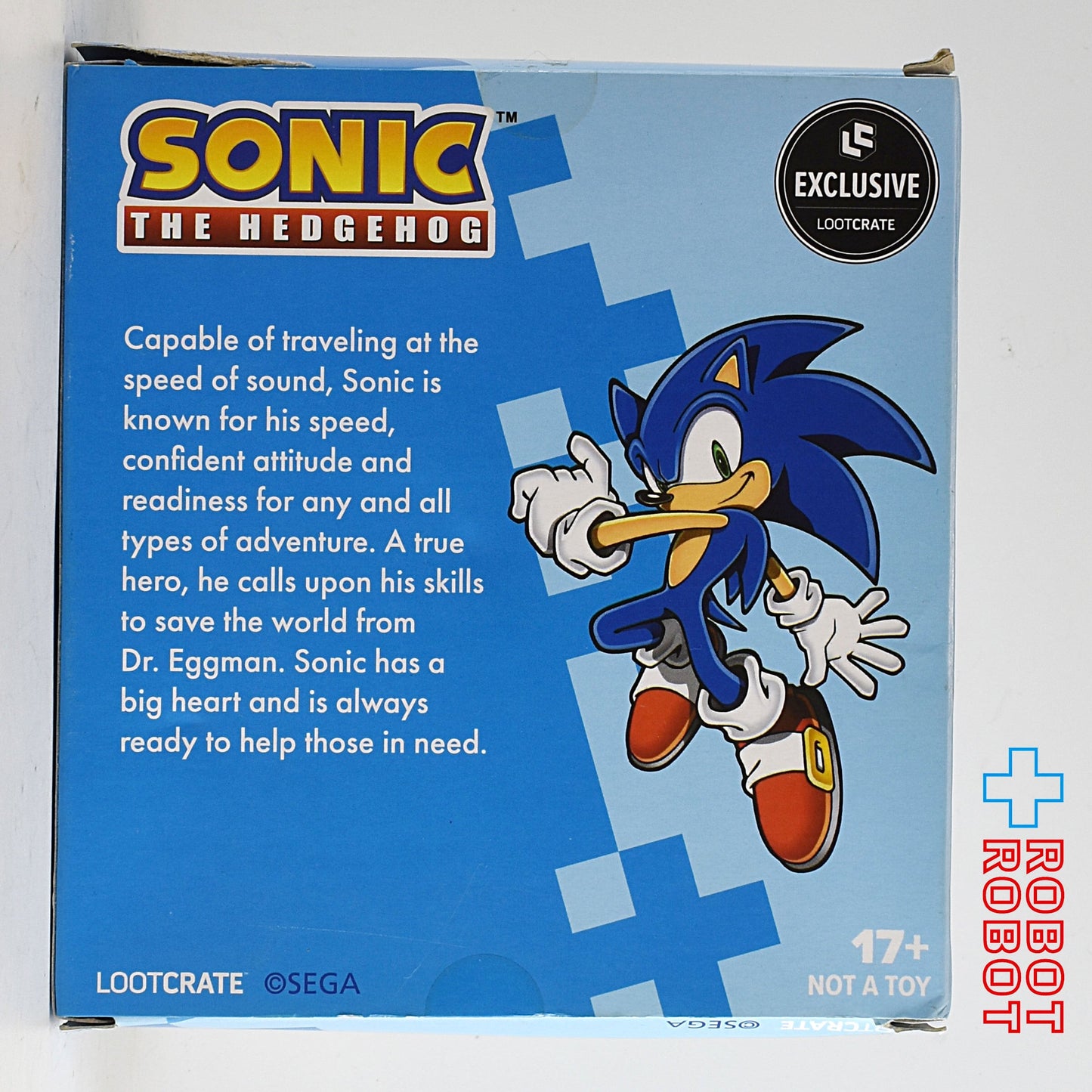 ルートクレート限定 ソニック・ザ・ヘッジホッグ ソニックアンドリングス アダルトコレクティブルフィギュア 開封箱付