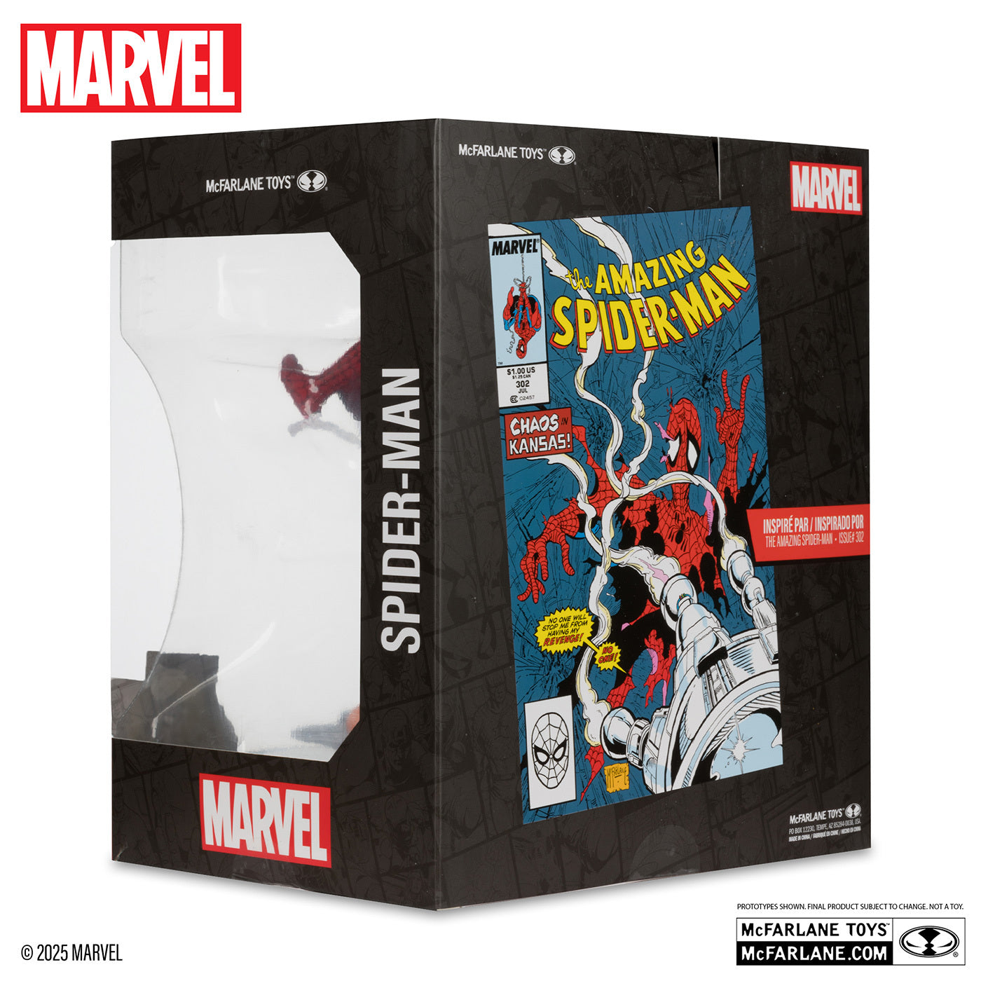 マクファーレン・トイズ マーベル シーン・フィギュア #012 スパイダーマン 1/10 スタチューフィギュア 未開封