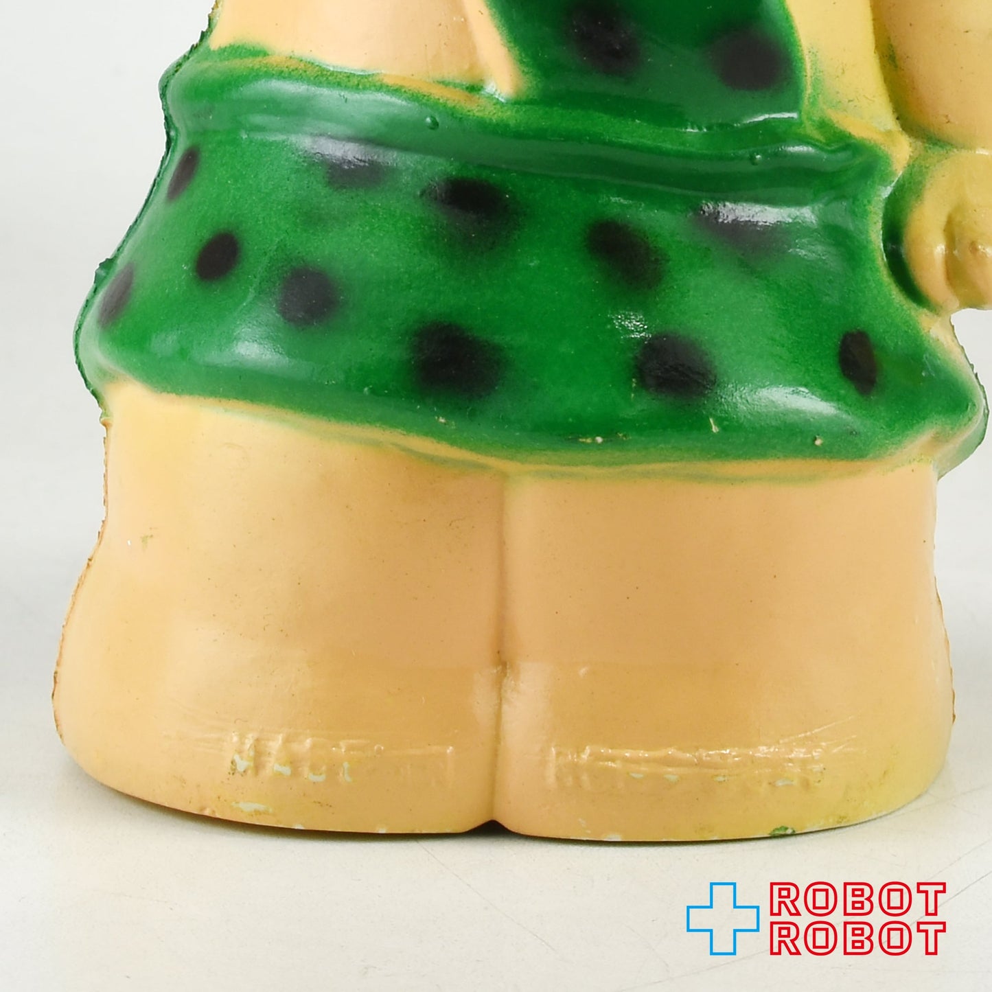 原始人の男の子 ソフビ貯金箱 バンク メイドイン・チャイナ