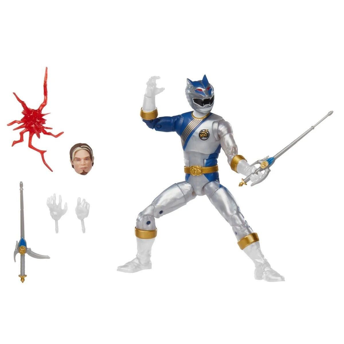 ハズブロ パワーレンジャー ライトニングコレクション ワイルド・フォース ルナウルフレンジャー 6インチ アクションフィギュア 未開封