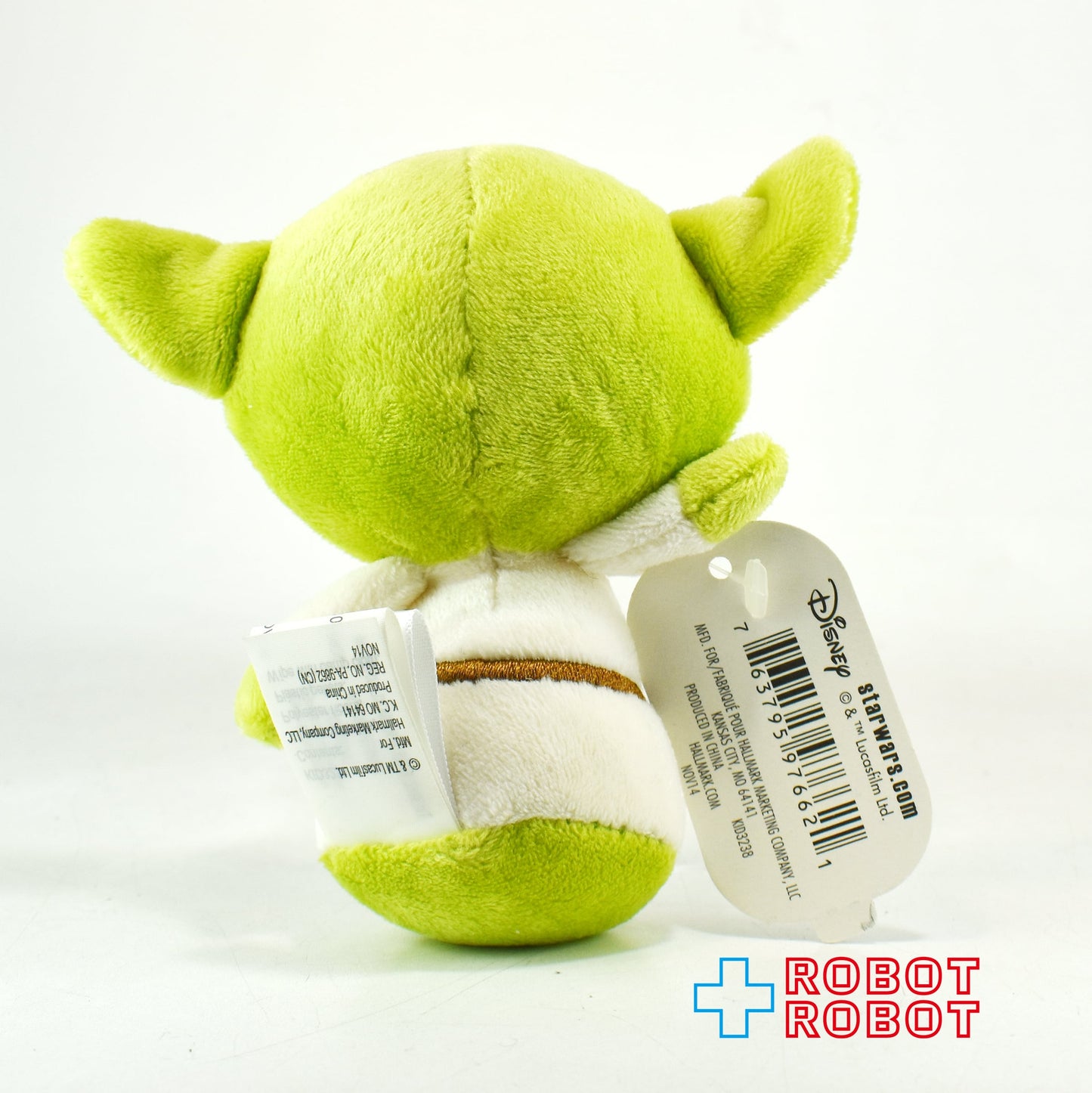 ホールマーク スター・ウォーズ ヨーダ itty bittys ぬいぐるみ 紙タグ付き
