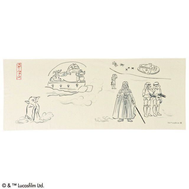 スター・ウォーズ てぬぐい ダークインク 未開封