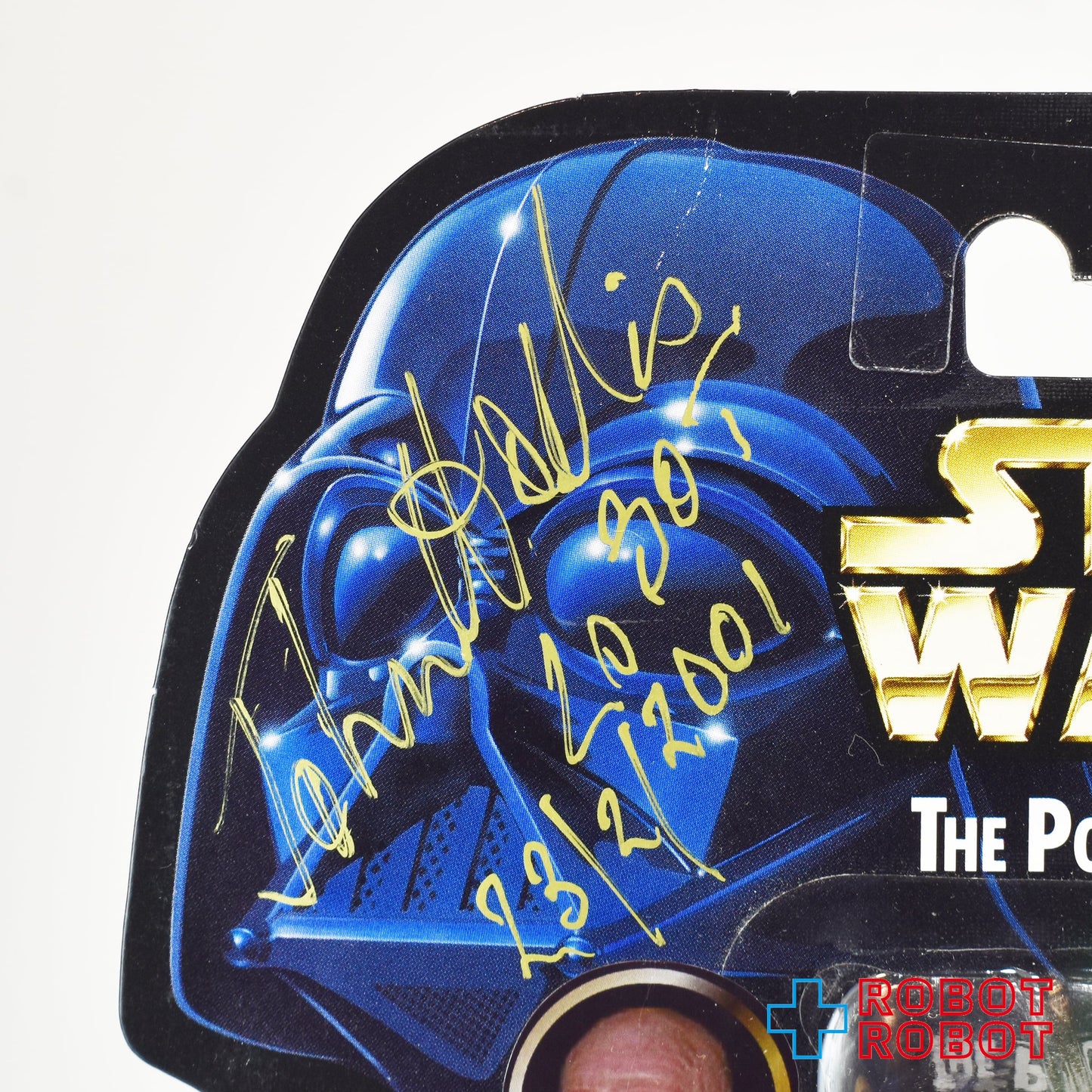 スター・ウォーズ POTF2 FF フリーズフレーム ロボト / ジョン・ホリス氏 サイン入り 保証書付 3.75インチ アクションフィギュア 未開封