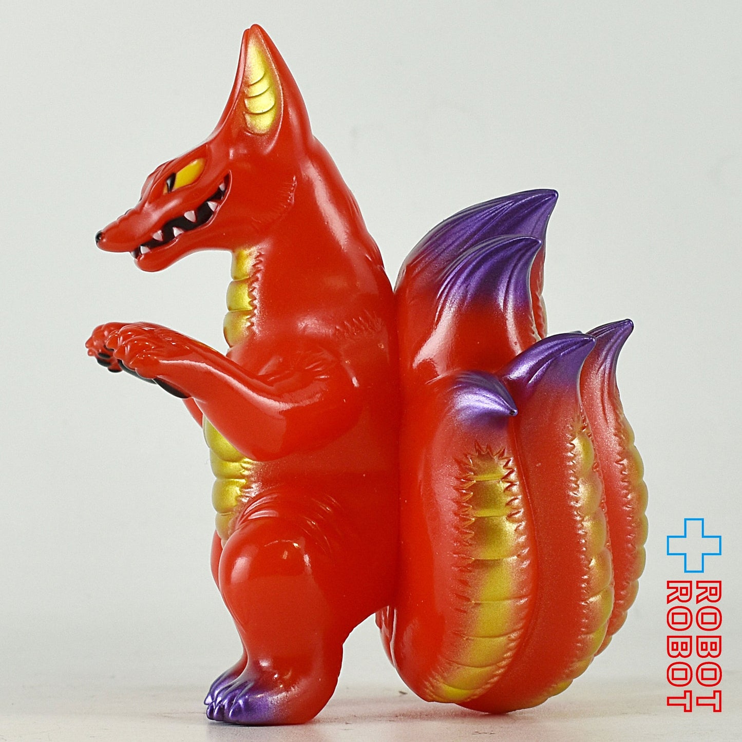 小夏屋 妖怪獣大戦 キュビロス 赤孤 アカギツネ ソフビフィギュア