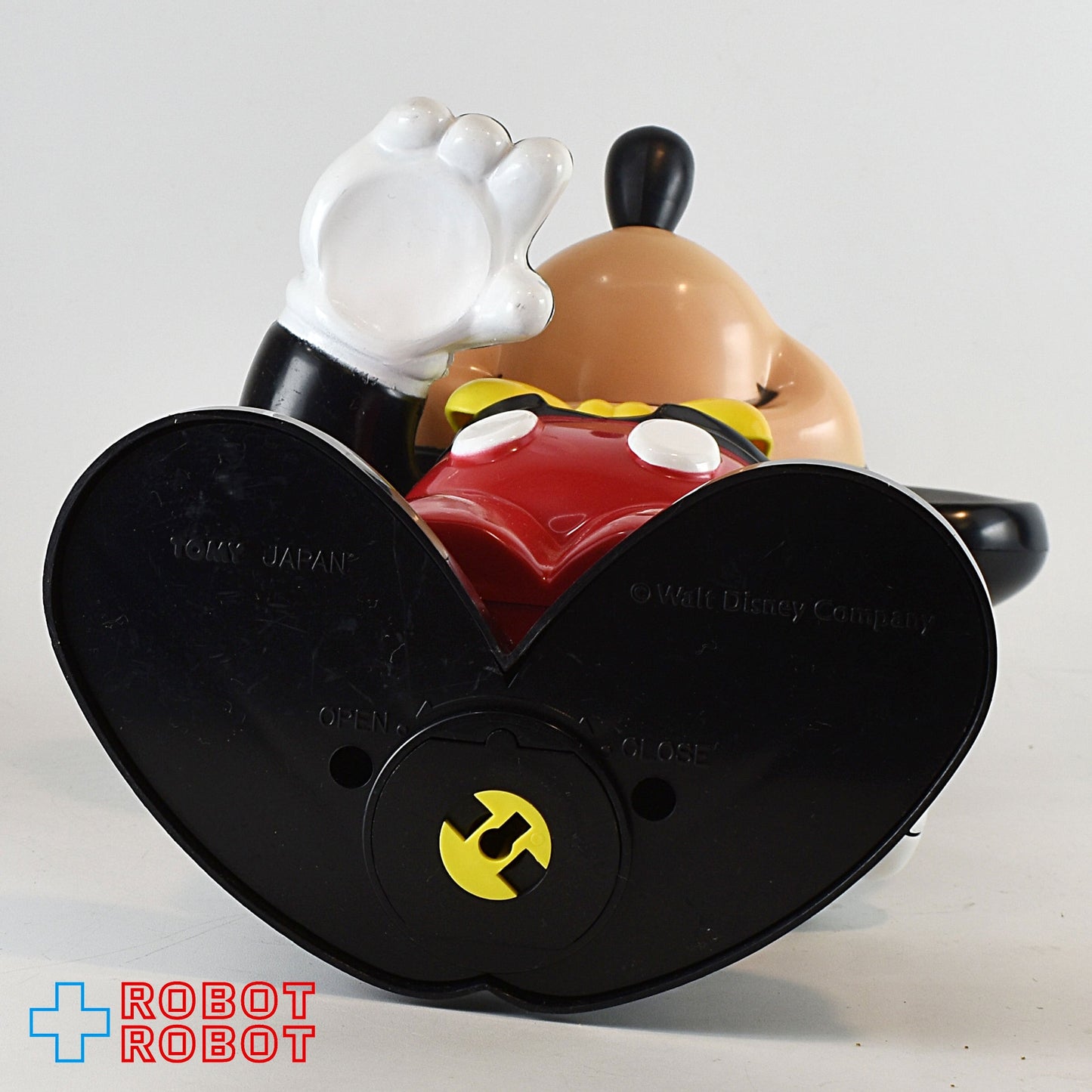 トミー ディズニー ミッキーマウス ミッキーのリッチマンバンク プラスチック貯金箱フィギュア 箱入