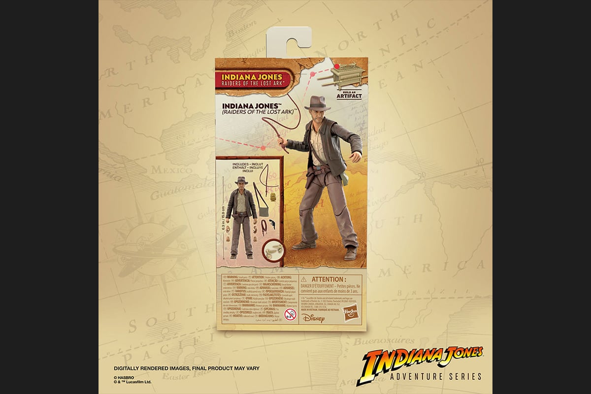 インディ・ジョーンズ アドベンチャーシリーズ 6インチ アクションフィギュア インディ・ジョーンズ 映画『レイダース 失われたアーク《聖櫃》』未開封
