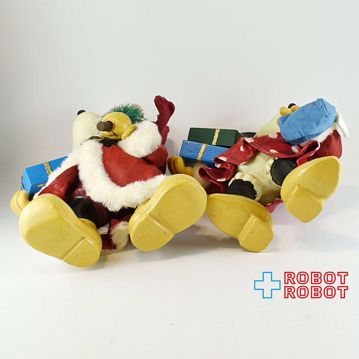 ディズニー ミッキー&ミニーマウス ファブリック・マシェ・フィギュア セット